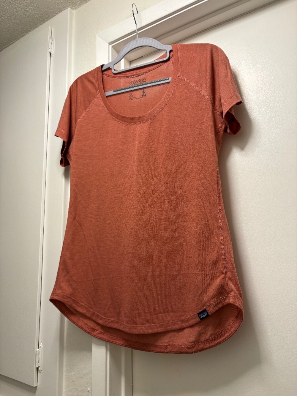 Patagonia “Capilene cool trail” fabric tshirt - size small